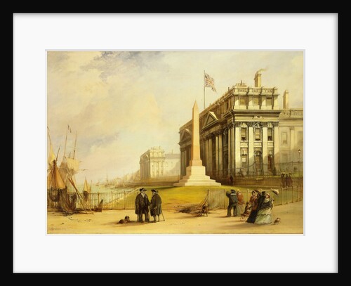 The Bellot memorial at Greenwich Hospital by George Chambers