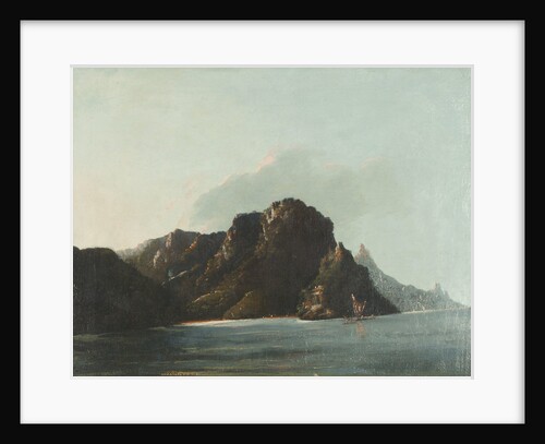 View of Resolution [Vaitahu] Bay in the Marquesas by William Hodges
