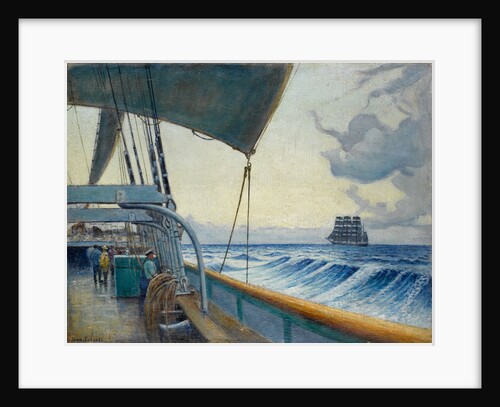 Cutty Sark' (1869) from the deck of the 'Birkdale by John Everett