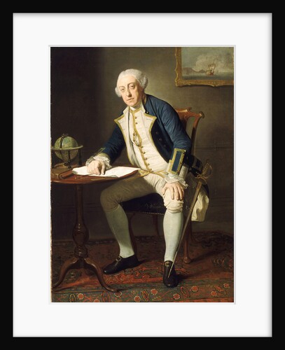 Captain Philip Affleck (1726-99) by Edward Penny