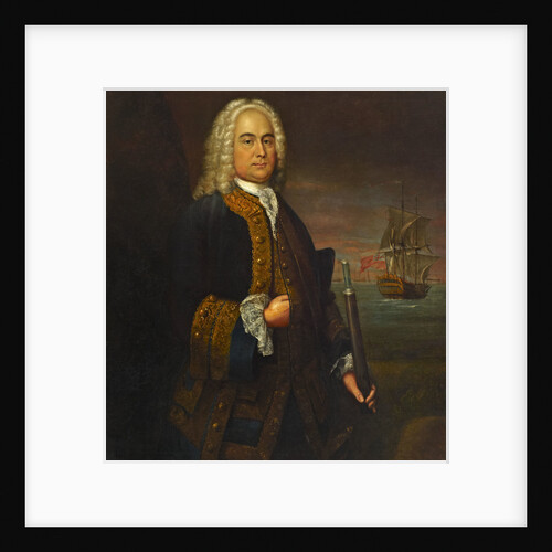 Commodore Curtis Barnett (1696-1746) by John Ellys