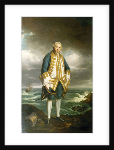 Admiral Edward Boscawen (1711-1761) by Joshua Reynolds