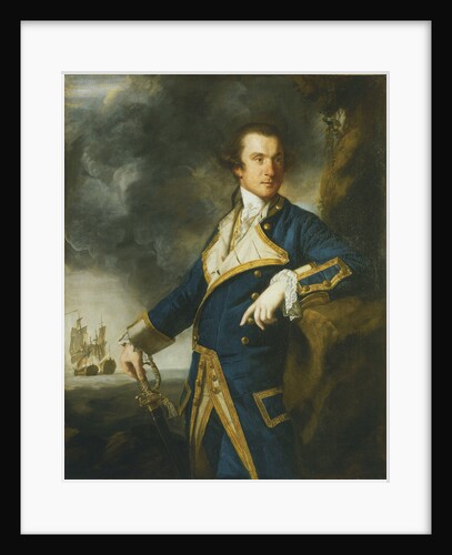 Admiral Alexander Hood, 1st Viscount Bridport (1727-1814) by Joshua Reynolds