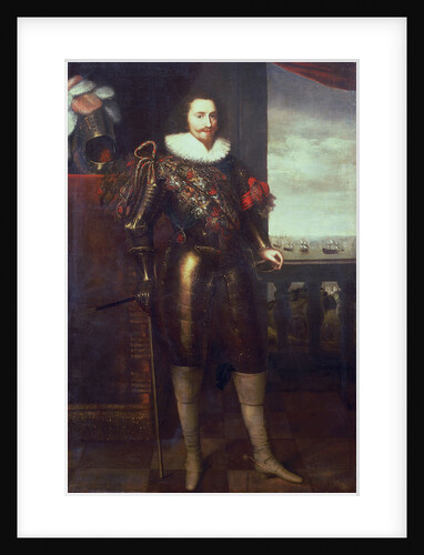 George Villiers, 1st Duke of Buckingham (1592-1628) by Daniel Mytens the Elder