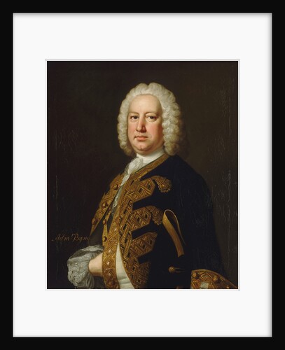 Admiral John Byng (1704-1757) by Thomas Hudson