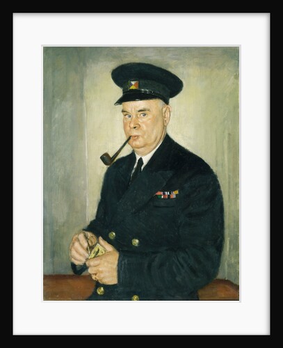 Walter Easton during World War II by Bernard Hailstone