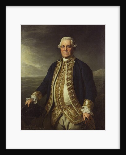 Admiral Richard Edwards (1715-1795) by Nathaniel Dance