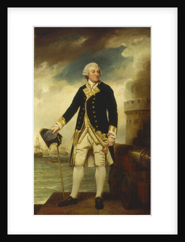 Admiral Sir Francis Geary (1709/10-1796) by George Romney