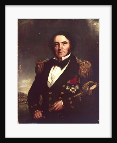 Captain Sir William Hutcheon Hall (1797?-1878) by British School