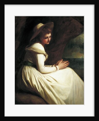 Emma Hart, later Lady Hamilton (circa 1761-1815) by George Romney