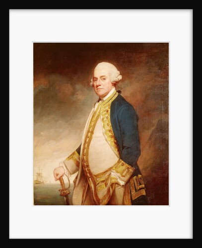 Admiral Sir Charles Hardy (circa 1716-1780) by George Romney