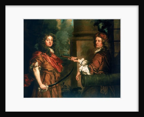 Sir Frescheville Holles and Sir Robert Holmes (1641-1672) by Peter Lely