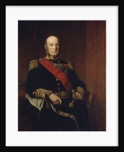 Admiral Arthur Hood, Baron Hood of Avalon (1824-1901) by J. Sydney Willis Hodges