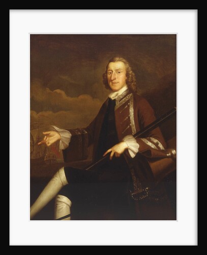 Viscount Samuel Hood (1724-1816) by John Wollaston