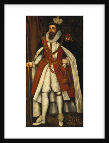 Thomas Howard, 1st Earl of Suffolk (1561-1626) by Daniel Mytens the Elder