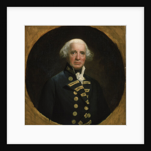 Admiral of the Fleet Richard Howe, 1st Earl Howe (1726-1799) by John Singleton Copley