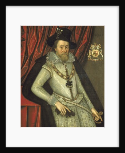 James I (1566-1625) by John de Critz