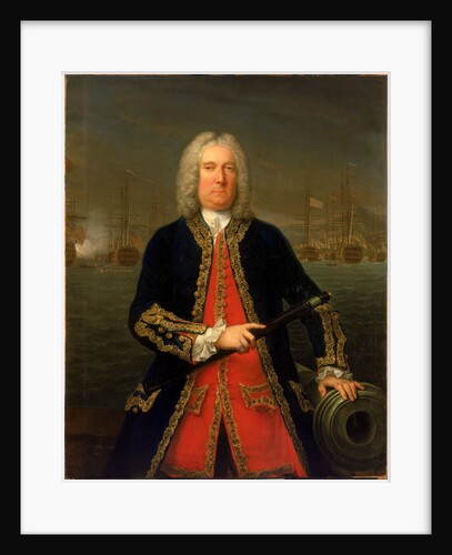 Admiral Thomas Mathews (1676-1751) by Claude Arnulphy