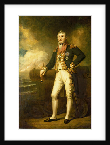 Admiral Sir David Milne (1763-1845) by George Frederick Clarke