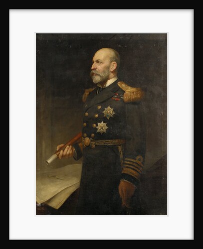 Admiral Sir Arthur William Moore (1847-1934) by Edmund Lawrence van Someren