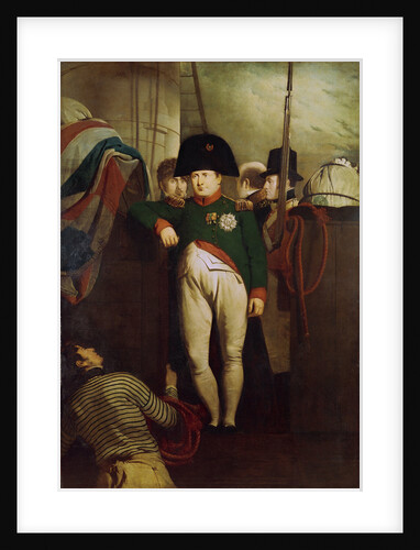 Napoleon Bonaparte on board the 'Bellerophon' in Plymouth Sound by Charles Lock Eastlake