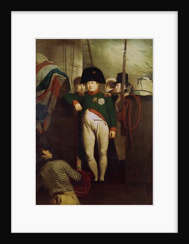 Napoleon Bonaparte on board the 'Bellerophon' in Plymouth Sound by Charles Lock Eastlake