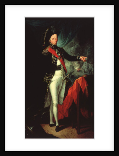 Rear-Admiral Horatio Nelson, 1st Baron Nelson of the Nile, (1758-1805) by Leonardo Guzzardi
