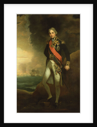 Rear-Admiral Horatio Nelson, 1st Viscount Nelson (1758-1805) by Matthew Shepperson