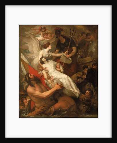 The immortality of Nelson by Benjamin West