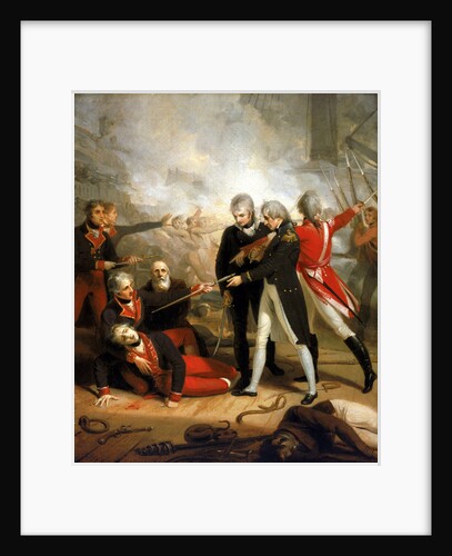Receiving the surrender of the 'San Nicolas', 14 February 1797 by Richard Westall