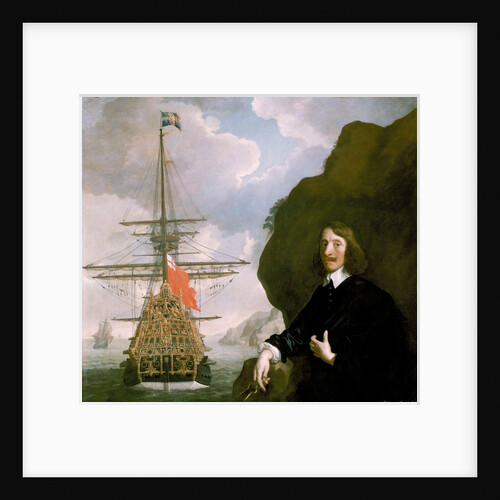 Peter Pett and the 'Sovereign of the Seas' (1637) by Peter Lely