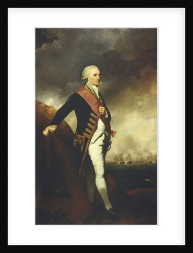 Admiral Lord George Brydges Rodney, 1st Baron Rodney (1719-1792) by Joshua Reynolds