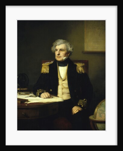 Captain Sir James Clark Ross (1800-1862) by Stephen Pearce
