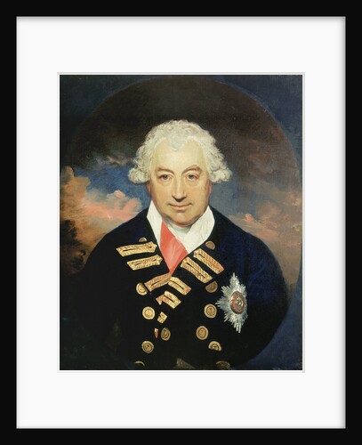 Rear-Admiral Sir John Jervis, 1st Earl of St Vincent (1735-1823) by William Beechey