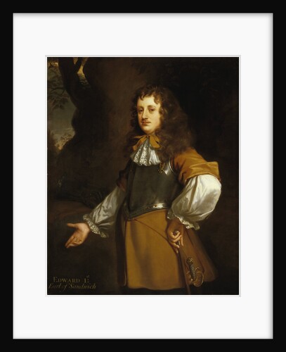 Edward Montagu, 1st Earl of Sandwich (1625-1672) by Peter Lely
