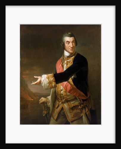 Admiral Sir Charles Saunders (1713-1775) by Richard Brompton
