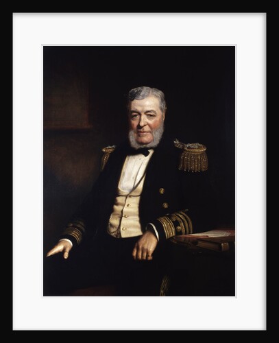 Admiral John Lort Stokes (1812-1885) by Stephen Pearce