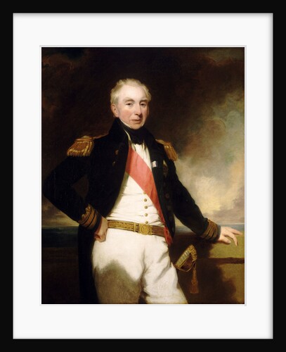 Admiral Sir Robert Stopford (1768-1847) by Frederick Richard Say