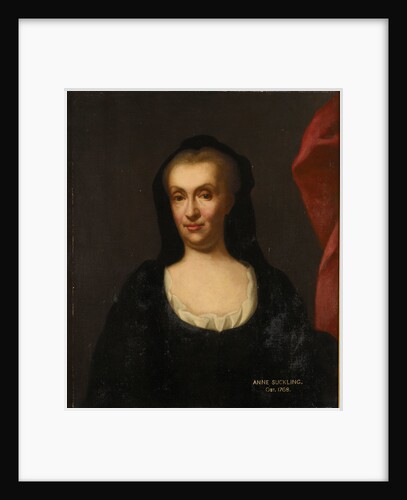 Anne Suckling, grandmother of Lord Nelson by British School