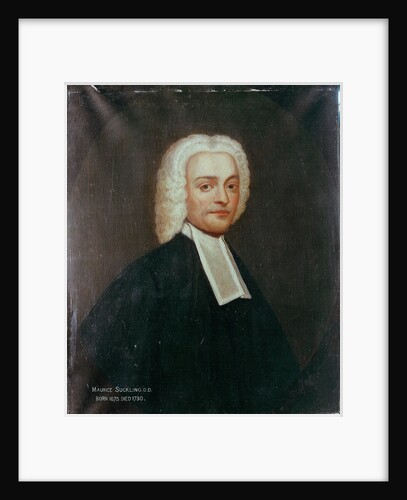 Reverend Maurice Suckling, grandfather of Lord Nelson by British School