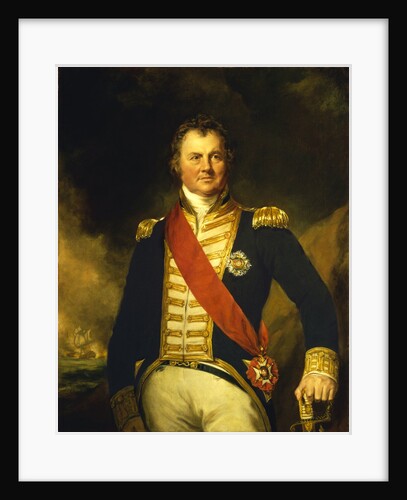 Admiral Sir Edward Thornborough (1754-1834) by Samuel Lane