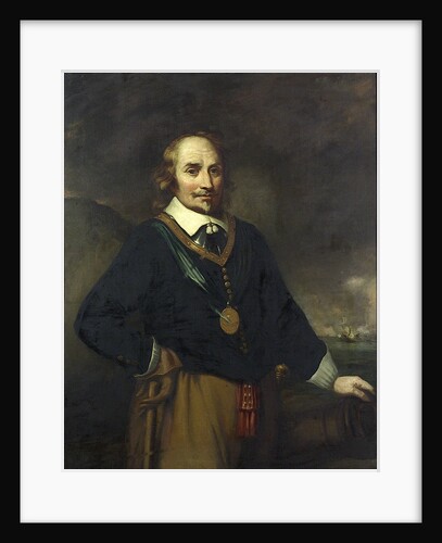 Maarten Harpertszoon Tromp (1597-1653) by Jan Lievensz