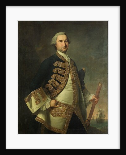 Rear-Admiral Richard Tyrrell (1716/7-1766) by Thomas Hudson