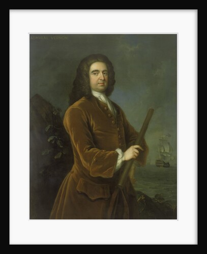 Admiral Edward Vernon (1684-1757) by Charles Philips