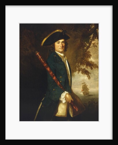 Portrait of a naval lieutenant by Joshua Reynolds