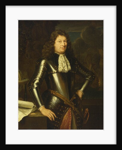 Portrait of a naval officer by unknown