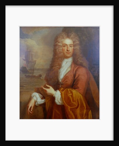 Portrait of a naval officer by unknown