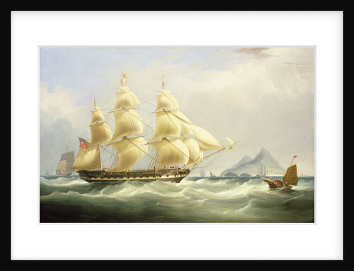 The East Indiaman 'Asia' by William John Huggins