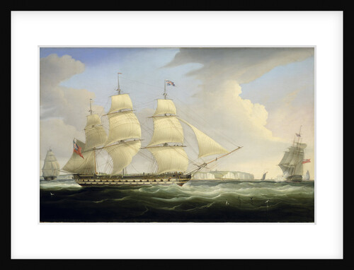 The East Indiaman 'Atlas' by William John Huggins