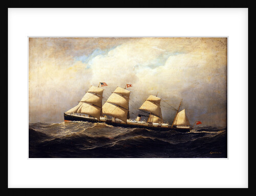 The steamship Baltic by Antonio Nicolo Gasparo Jacobson